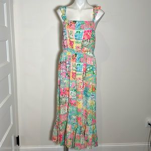 LILLY PULITZER CRISTA MIDI DRESS